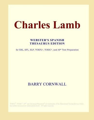 Libro: Charles Lamb Spanish Thesaurus Edition)