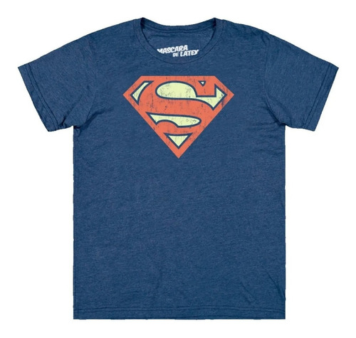 Imagen 1 de 4 de Superman Logo Niño Playera Dc Comics Super Heroes