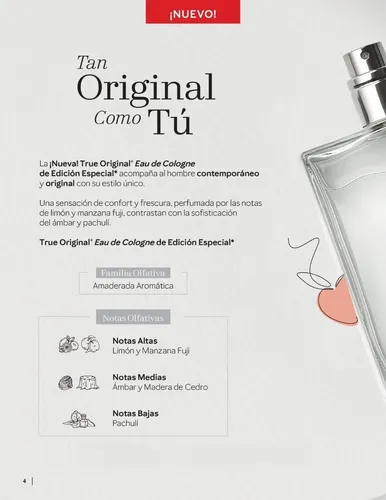 Perfume Fragancia Eau De Cologne True Original Mary Kay 59ml