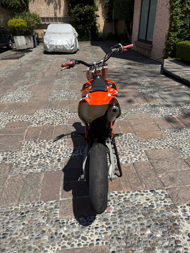 Ktm Sx 85 Convertida Para Pista, Con Equipo Adicional
