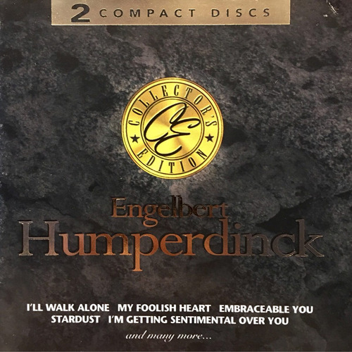 Cd Engelbert Humperdinck 2cds Collectors Edition Made In Usa