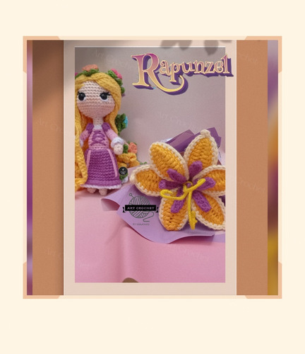 Princesa Rapunzel Enredados  Muñeca + Pascal Mini