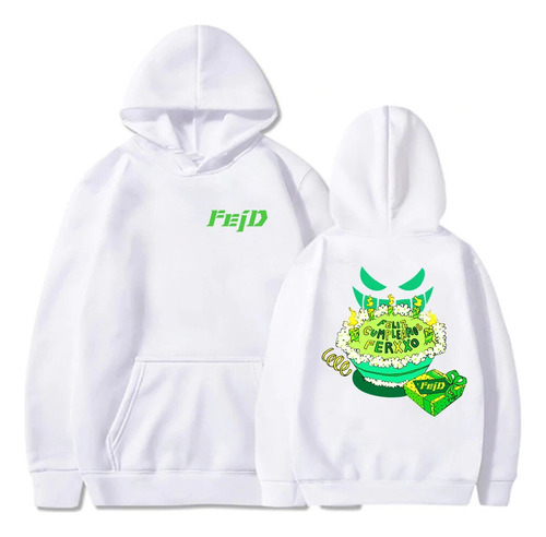 Sudadera Con Capucha Feid Ferxxo Tour Fashion, Manga Larga,