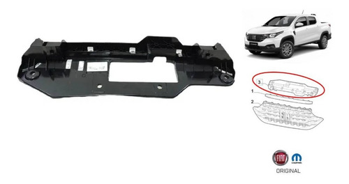 Grade Moldura Radiador Nova Strada 2020 - .... - 100257914
