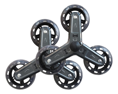 . 2 Piezas Plegables Carro De Comestibles Tri Accesorios De