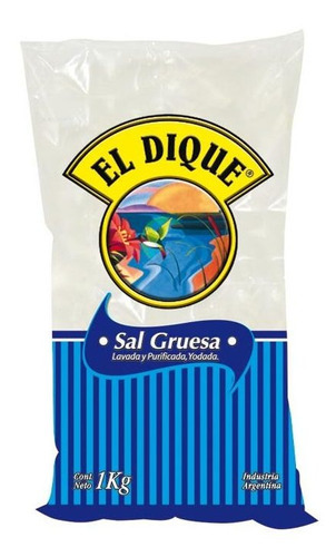 Pack X 10 Unid Sal  Gruesa 1 Kg El Dique