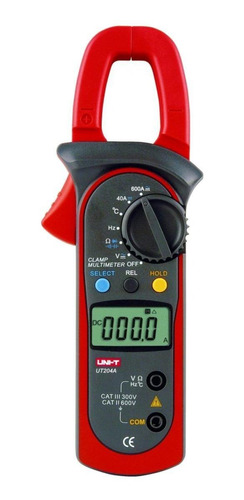 Imagen 2 de 2 de Pinza amperimétrica digital Uni-T UT204A 600A