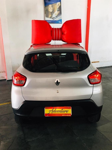 Renault Kwid Zen 1.0 Flex Ano: 2019 Prata Completo Baixo Km