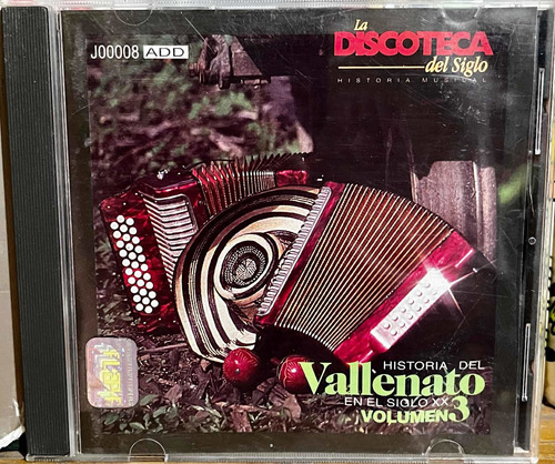 Cd Original Historia Del Vallenato. 1998 Importado Colombia