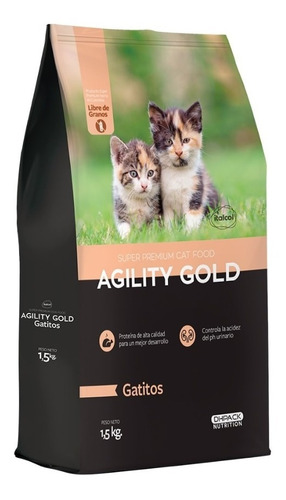Agility Gold Gatitos 1.5 Kg
