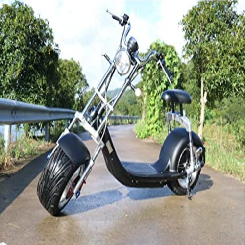 Scooter Moto Eléctrica Harley Doble Asiento 1500w +potencia