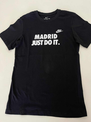 Remera Nike Algodon Small Just Do It Madrid Original