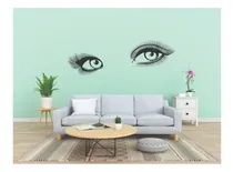 Comprar Ojos De Mujer Adhesivo Para Pared Salón De Belleza Calco