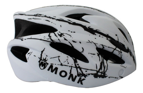 Imagen 2 de 6 de Casco Ciclismo Visor Removible Tuttobike Color Blanco Talla Unitalla