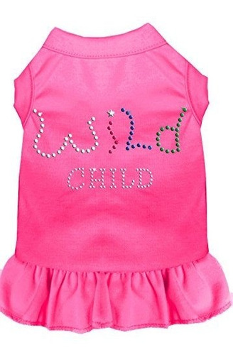 Vestido Wild Child Rosa Con Estrás, Xl