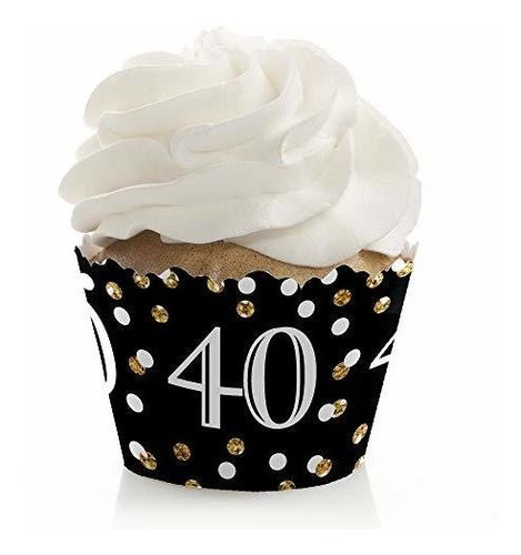 Adultos 40 Cumpleaños - Oro - Cumpleaños Decoración De Fiest