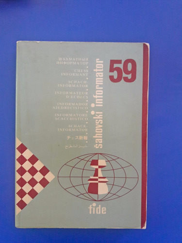 Libro Ajedrez Informador 59 Año 1994