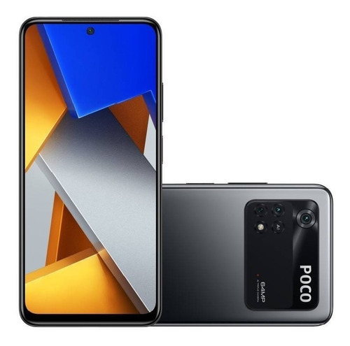 Xiaomi Pocophone Poco M4 Pro Dual SIM 128 GB power black 6 GB RAM