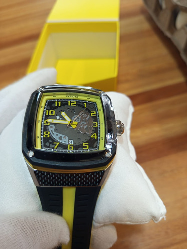 Reloj Invicta Jm Edition Limitad Amarillo 45.5mm Amarilla Y Negra Negro Amarillo