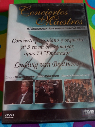 Dvd Conciertos Maestros Sir Neville Marriner