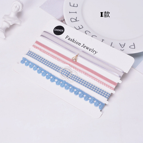 Set De Collares Time Alloy Galvanoplastia Geometry Bx016 1