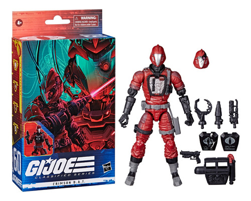 Muñeca Hasbro Crimson B.a.t. F4032 de G.i Joe Classified Series