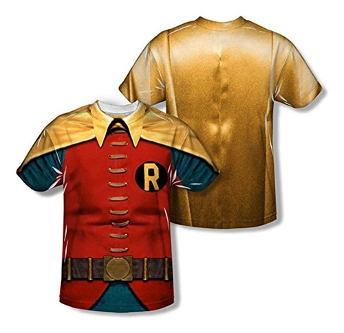 Camiseta Disfraz De Robin 60's