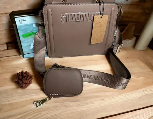 Bolsa steve madden cafe sale
