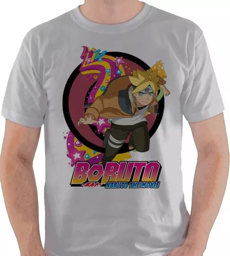 Camiseta Boruto Naruto Filme Anime Otaku Camisa Blusa