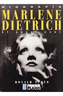 Libro Marlene Dietrich El Angel Azul (primer Plano) De Spoto