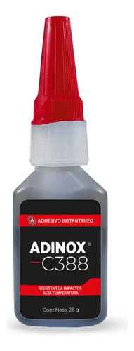 Adinox® C388, Adhesivo Instantáneo Resistente A Impactos 28g