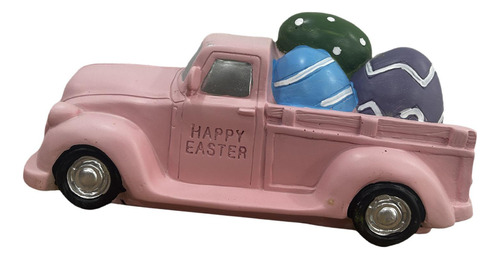 Camión De Pascua Con Huevos, Decoración De Camión Vintage