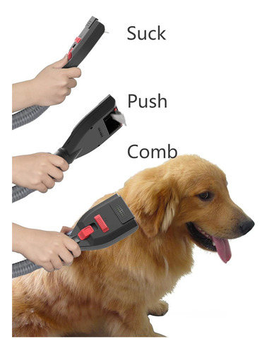 Escova Para Cuidar De Cães, Acessório A Vácuo, Kit De Tosa P