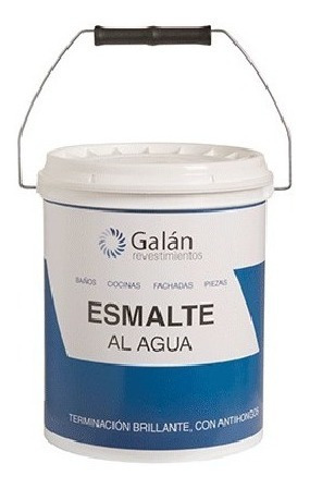 Pintura Esmalte Al Agua Galan Blanco Semib Antihongos