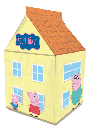 Casita Imprimible Peppa Pig