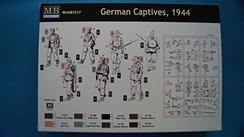 Modelismo Figuras Master Box Cautivos Alemanes 1944 5 Y 1 S 