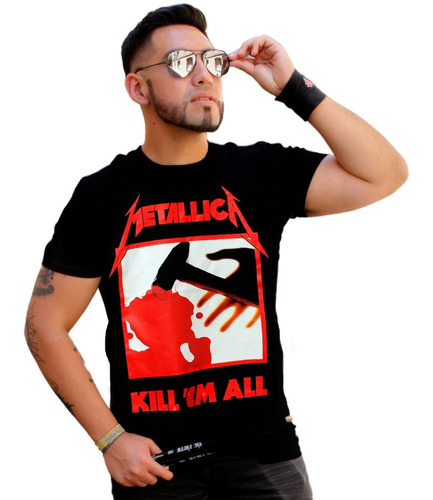 Polera Kill Em All // Metallica // Lucy Rock