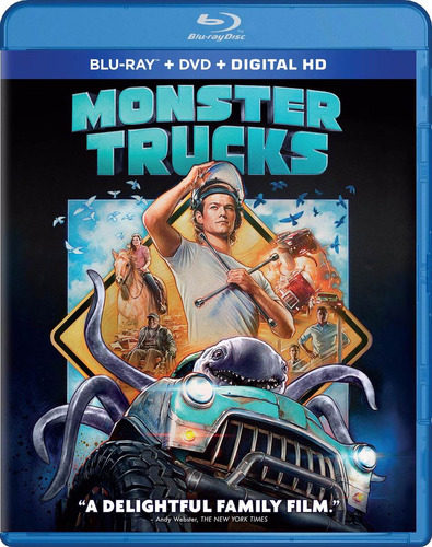 Blu-ray + Dvd Monster Trucks