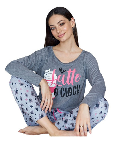 Pijama Dama Latte O Clock. Jaia-22011