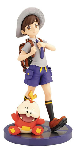 Estatua Pokémon Florian Y Fuecoco Kotobukiya 25.4cm