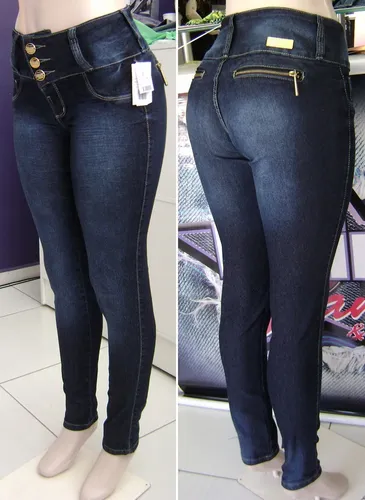 Calça jeans hotsell com bolso embutido