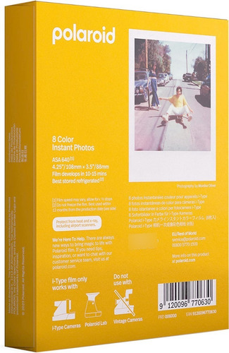 Imagen 3 de 9 de Polaroid Color Film I-type 6000 X 8 Unidades