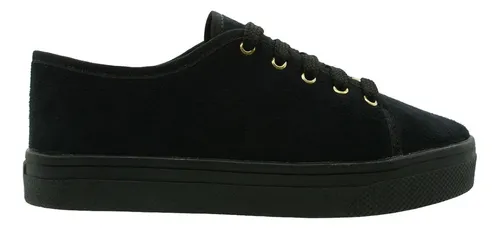 Tenis feminino casual preto 2019 sales