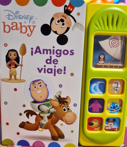 Libro Disney Baby Amigos De Viaje  Libros Infantiles