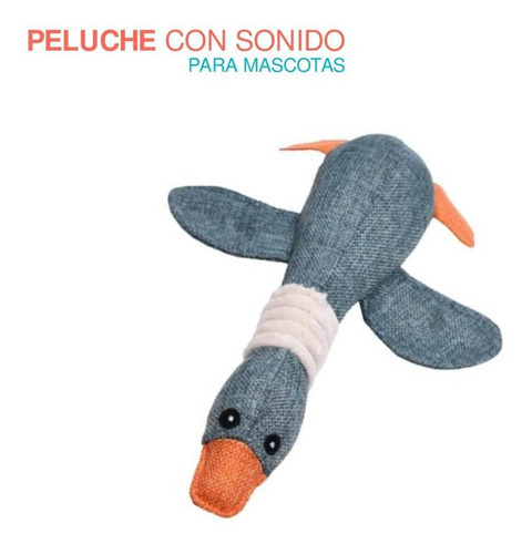 Juguete Para Perros Masticar Peluche Mordedera Con Sonido