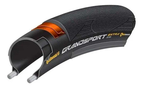 Imagem 5 de 6 de Pneu 700x23 Continental Grand Sport Extra Preto/dobravel 180