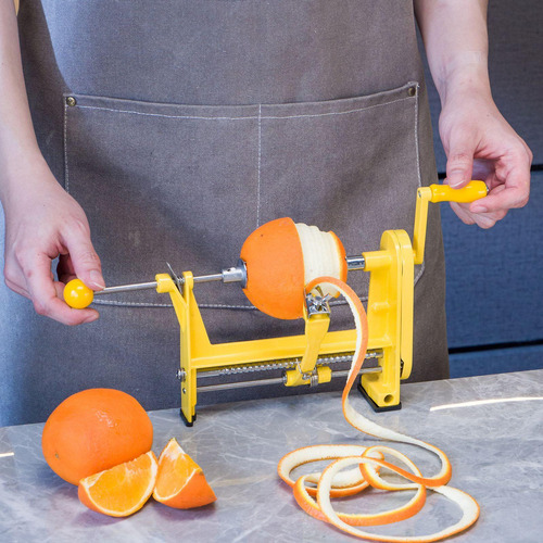 Pelador De Naranjas Con Manivela, Pelador De Limones