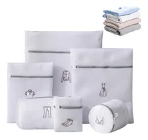 Comprar Set De 6 Bolsas Para Lavarropas Con Cierre Excelente Calidad