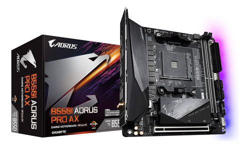 Placa Madre Gigabyte B550i Aorus Pro Ax , Mini Itx , Ddr4