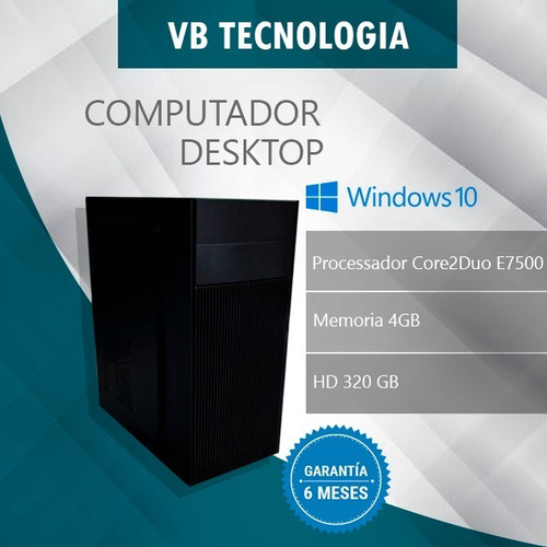 Computador Desktop Core2duo